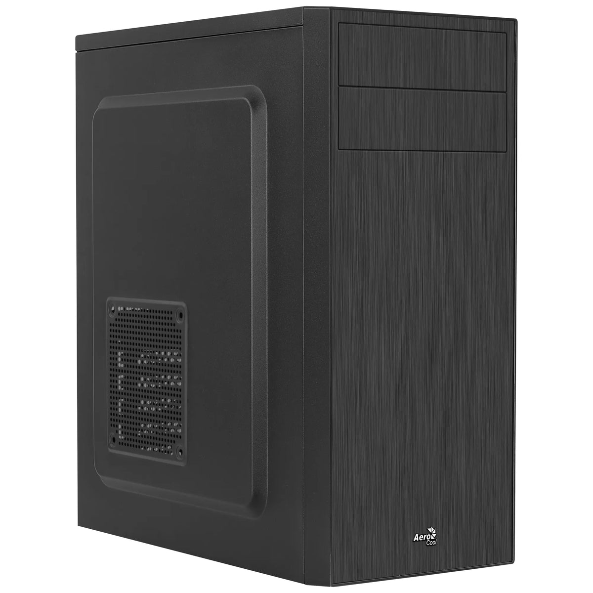RCT Mid ATX Case with DVD drive slot - Black + 550W; 1x Fan. Up to 1 x 5.25” ODD; 3 x 3.5” HDDs (2 x 3.5”/2.5?) or 4 x 2.5” SSD