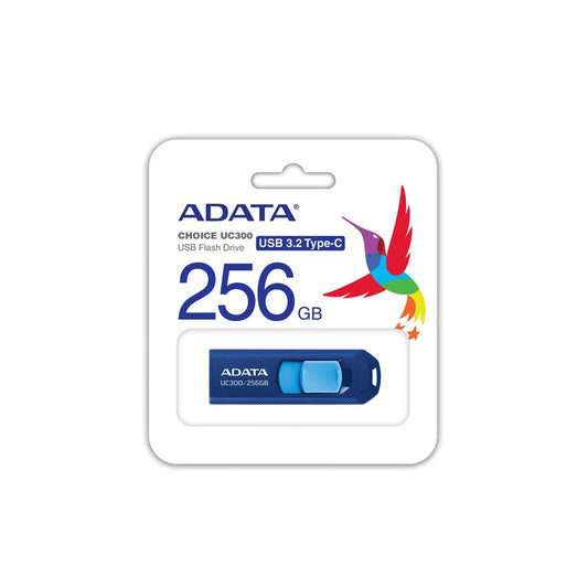 Adata ACHO-UC300-128G-RBK/GN - ADATA USB 3.2 TYPE-C FLASH DRIVE 128GB