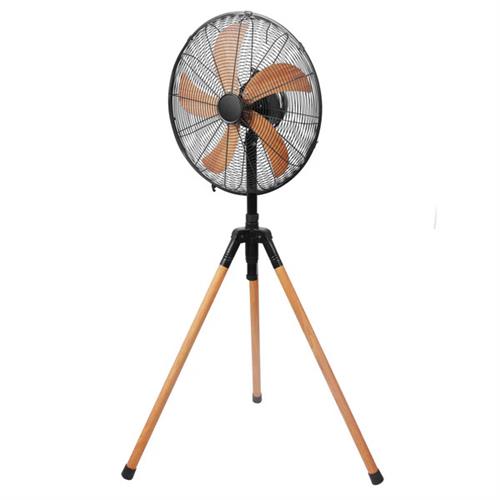 Alva Air 40Cm Wooden Finish Tripod Fan 50W