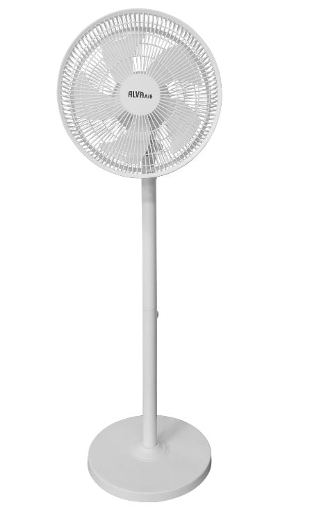 Alva Air 30Cm Rechargeable Pedestal Fan