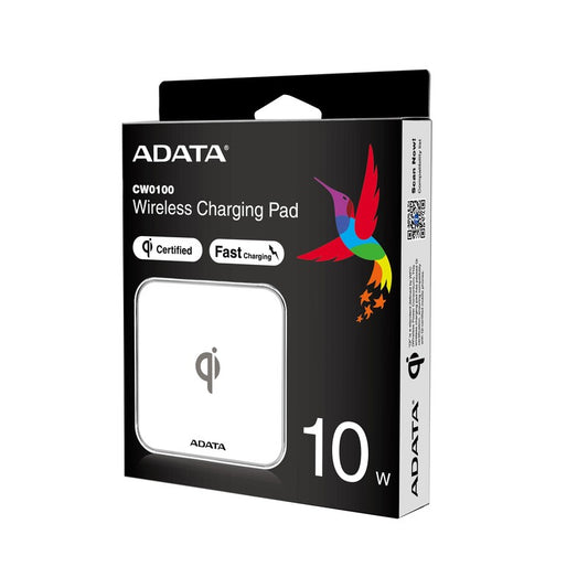 Adata ACW0100-1C-5V-CBK - ADATA ACW0100-1C-5V-CBK CW0100 10W WIRELESS PHONE CHARGING MAT (BLACK)