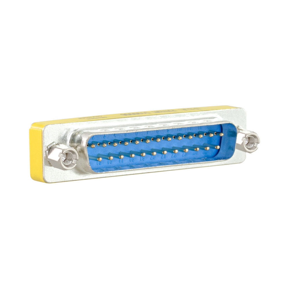 Vcom Db25 Male to Male Mini Gender Changer — Vcom | Guards on Duty Shop