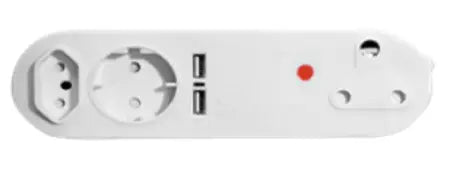 Adaptor Surge / 1 X 16A / 1 X Shuko / 1 X Euro / 2 X USB
