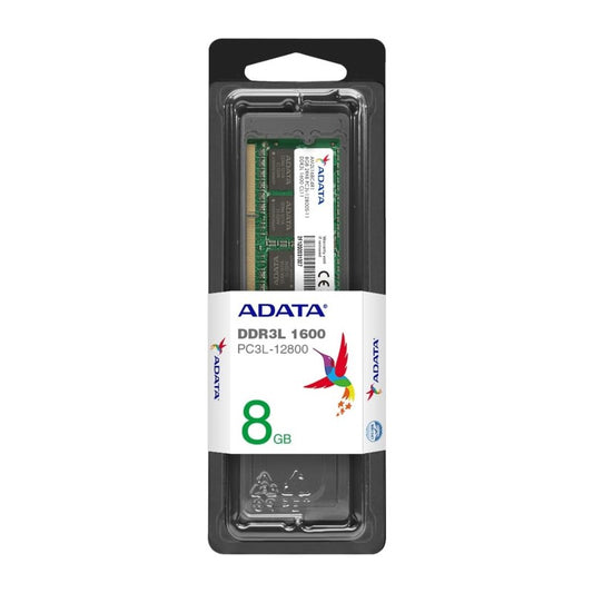 Adata ADDS1600W8G11-S - 8GB ADATA SO-DIMM DDR3 PC-1600 LOW VOLTAGE