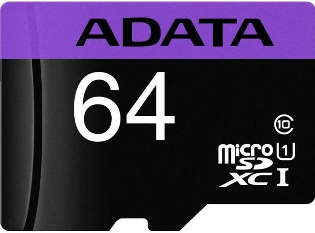 Adata Premier 64GB Micro SDXC Card with Adapter