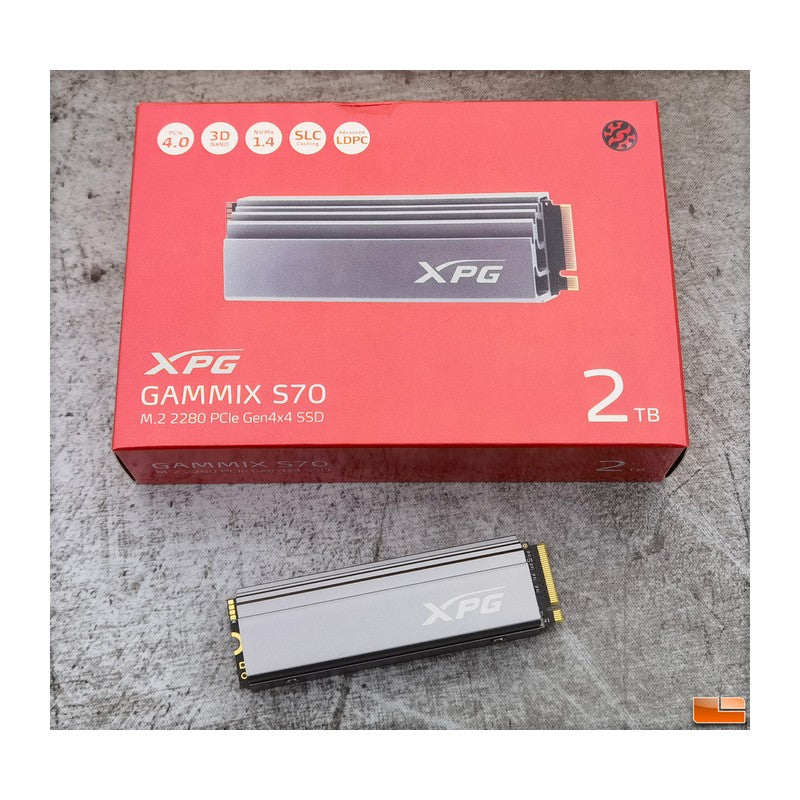 Adata AGAMMIXS70B-1T-CS - XPG GAMMIX S70 BLADE 1TB PCIe Gen4x4 M.2 2280 Solid State Drive