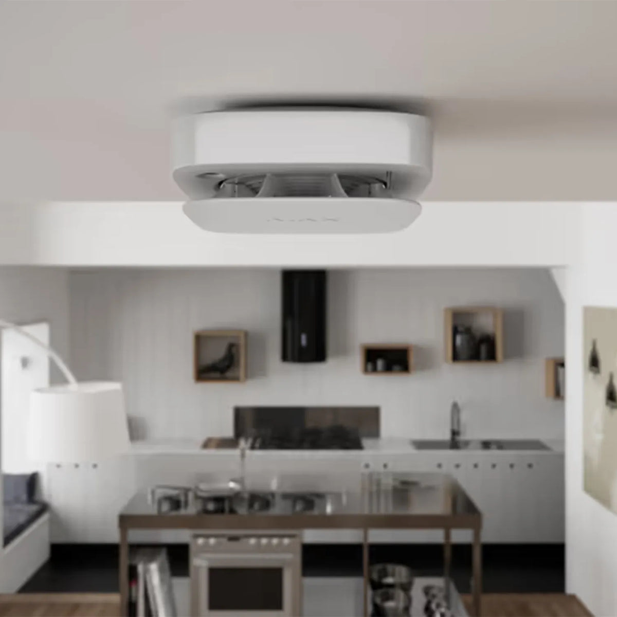 Ajax FireProtect 2 Jeweller – Heat, Smoke and CO Detector (with Battery)