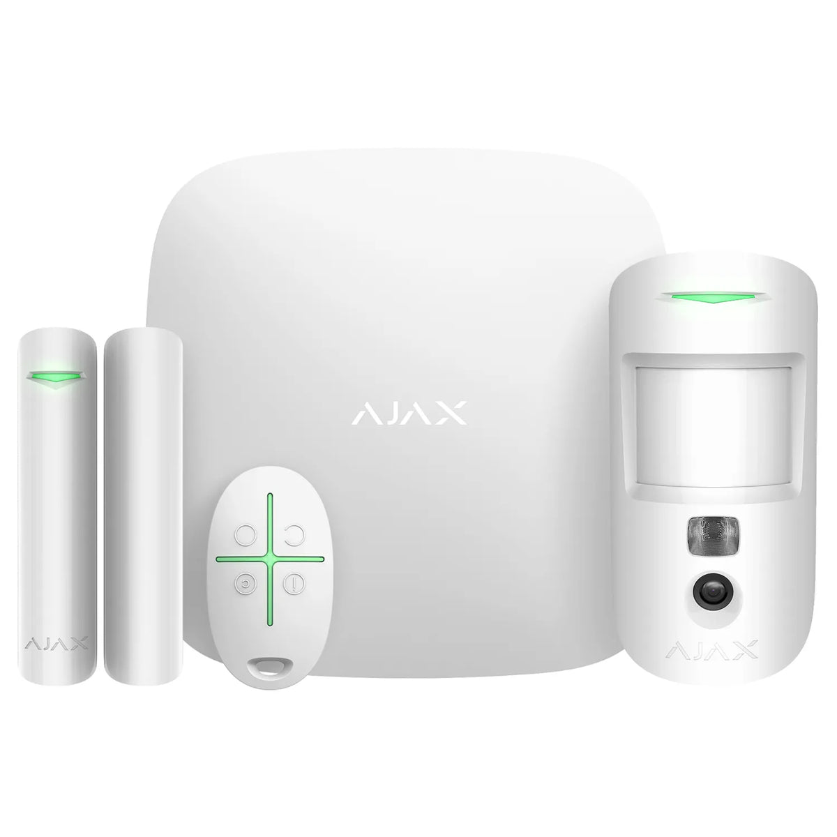 Ajax StarterKit Cam Plus – Complete Starter Alarm Kit with Photo Verification