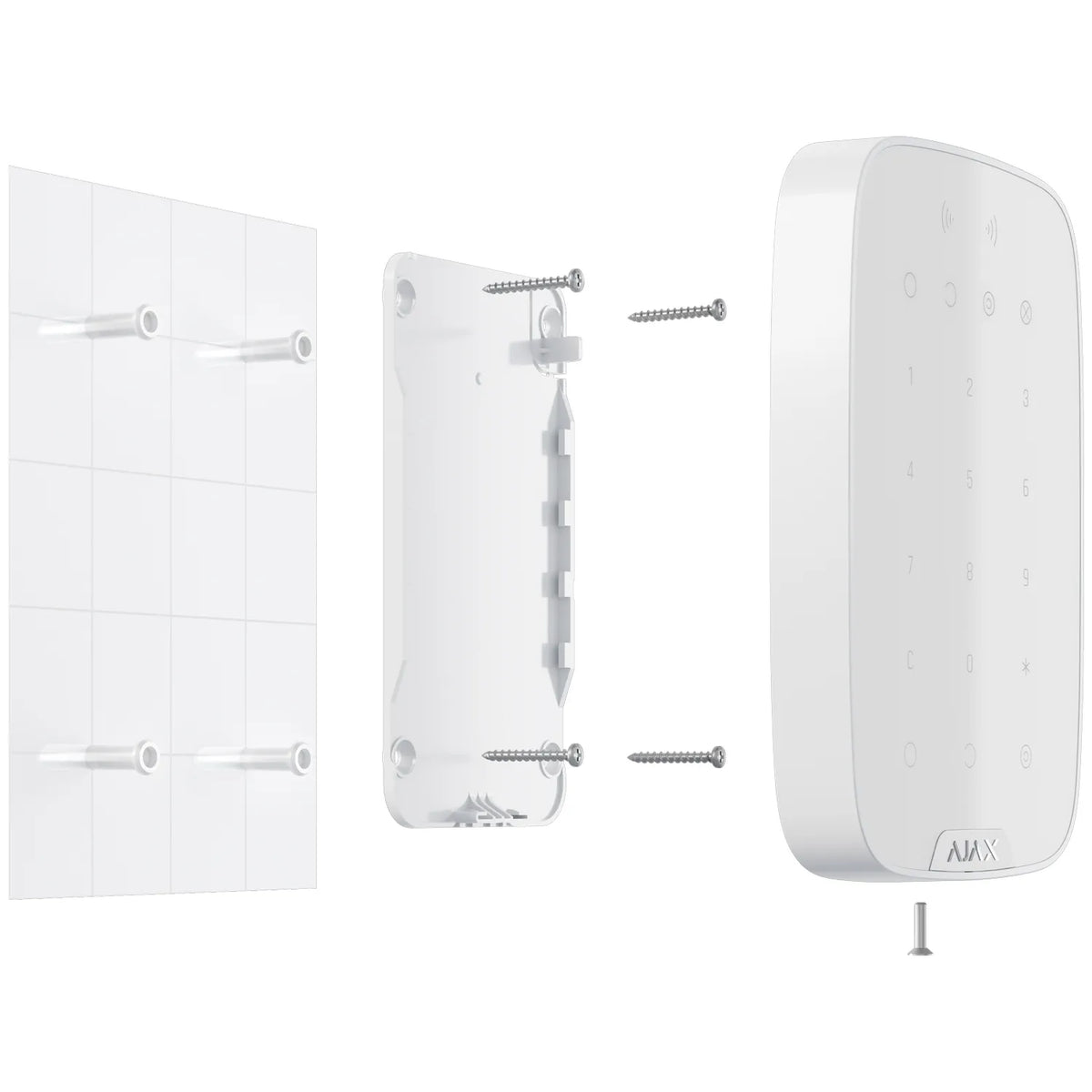 Ajax KeyPad Plus Jeweller – Wireless Keypad with RFID