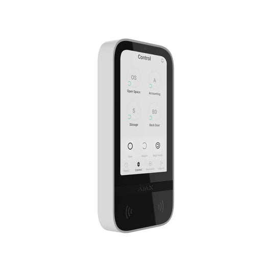 Ajax KeyPad TouchScreen Jeweller – Premium Touchscreen Alarm Keypad