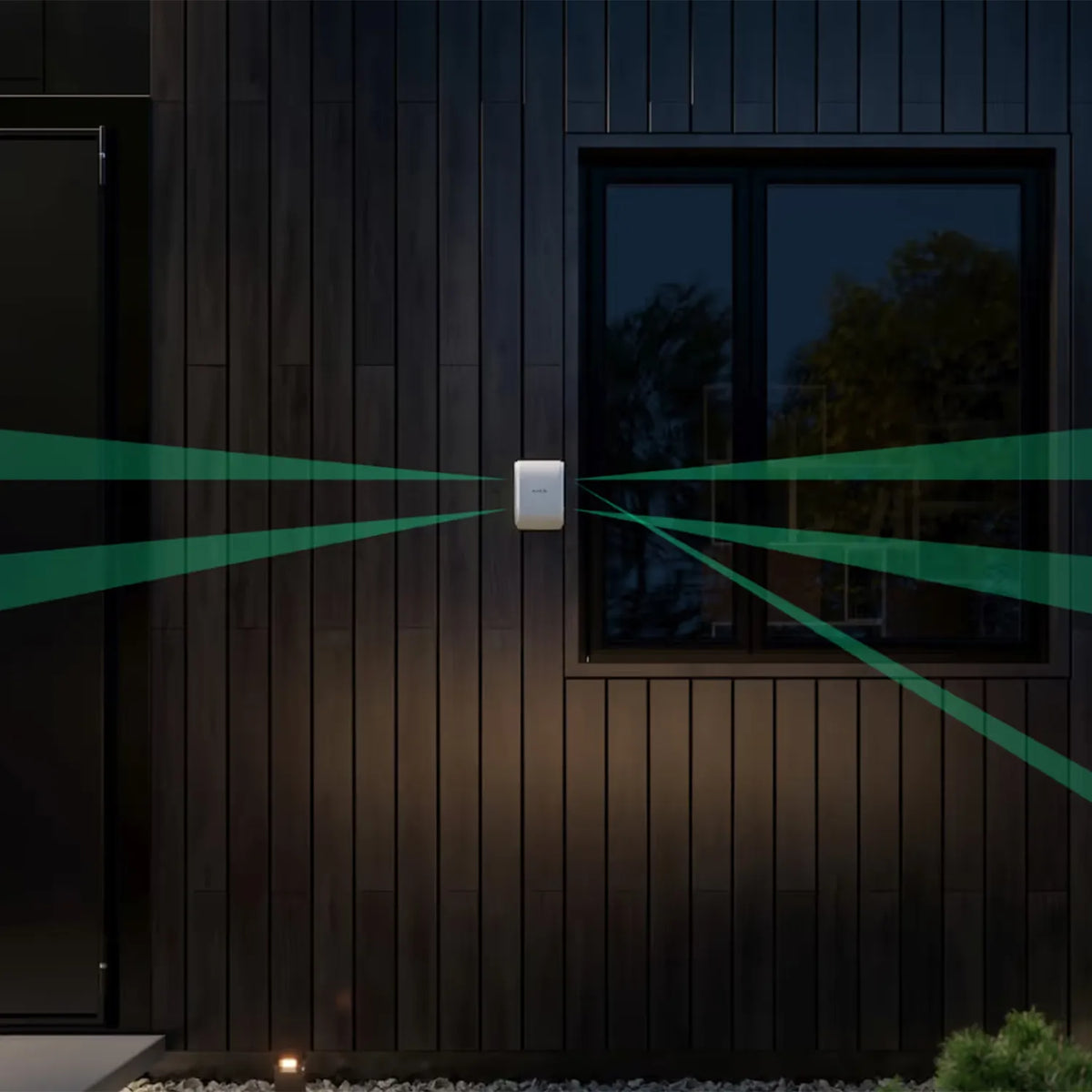 Ajax DualCurtain Outdoor Jeweller – Dual-Lens Curtain Motion Detector