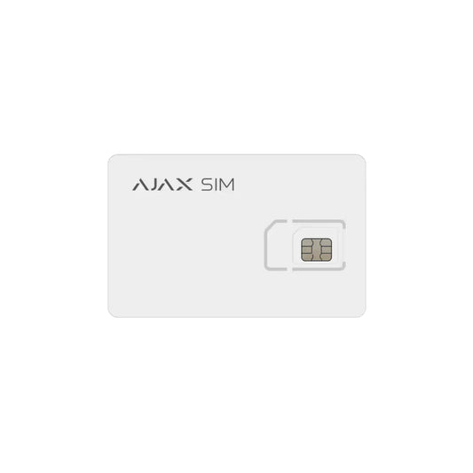 Ajax SIM Card – Pre-Configured SIM for Ajax Alarm Hubs