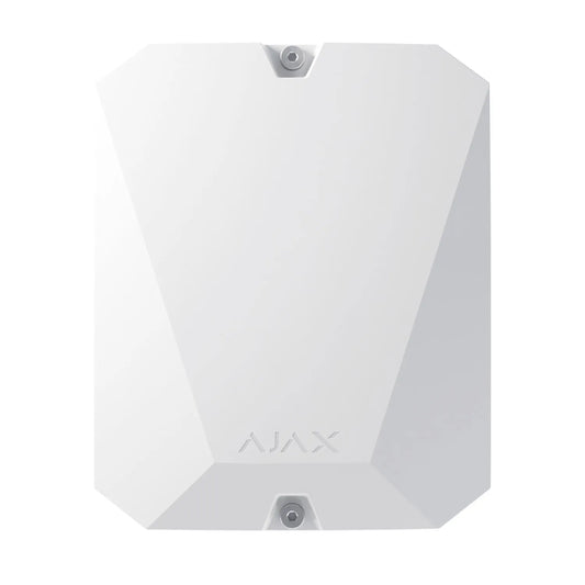 Ajax MultiTransmitter Jeweller – 18-Zone Wired-to-Wireless Transmitter (White)