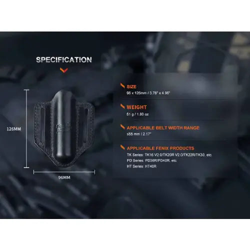 Fenix ALP-20 Holster - Guards On Duty Shop