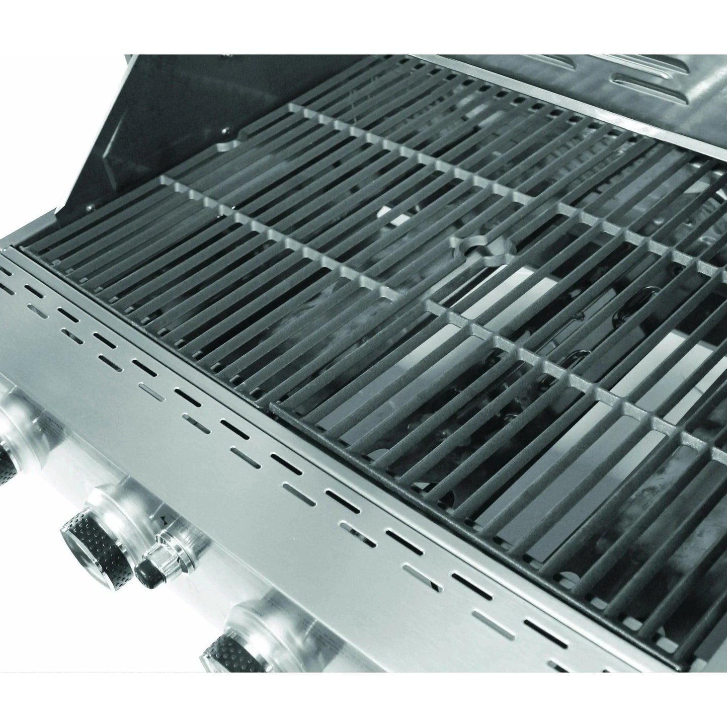 Alva Mojave 4-Burner Glass Hood Drop-In Gas BBQ Guards On Duty Security
