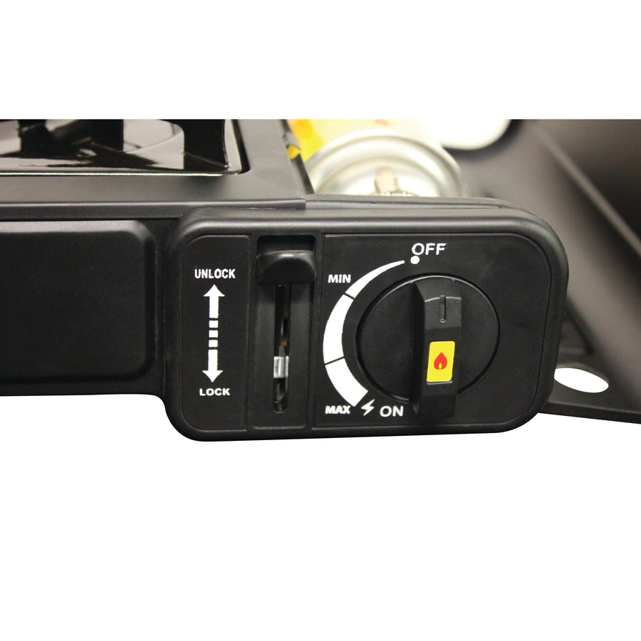 Alva Double Burner Butane Canister Stove - Alva Double Burner Butane Canister Stove