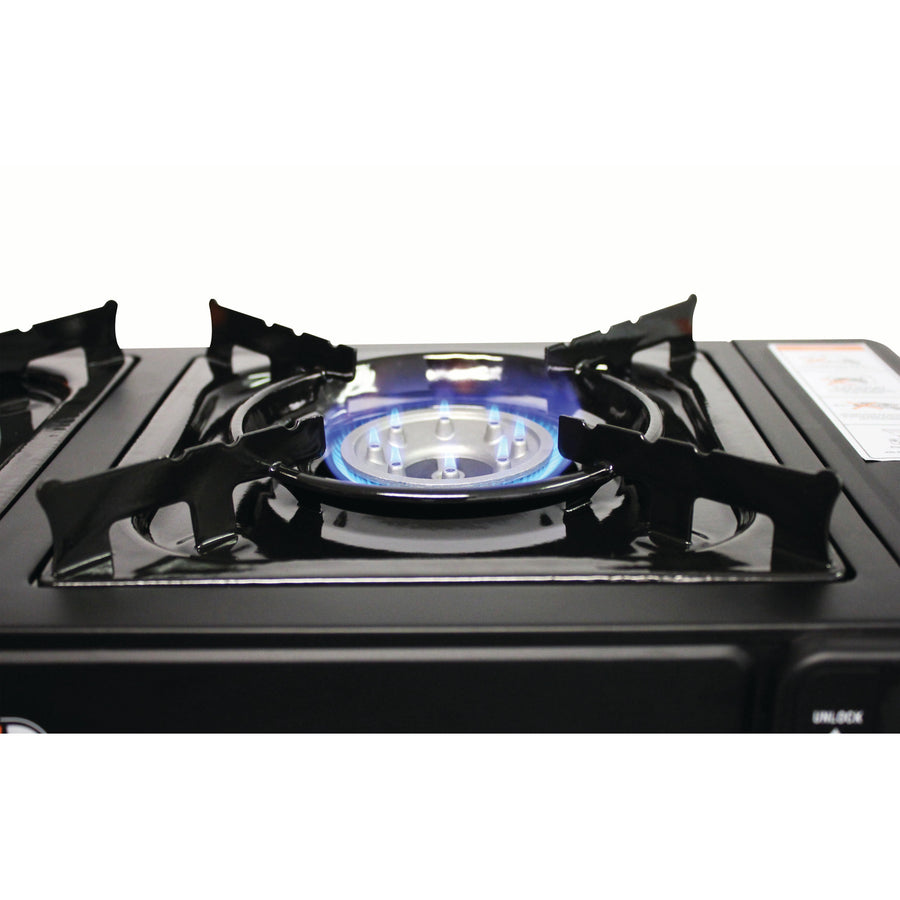 Alva Double Burner Butane Canister Stove - Alva Double Burner Butane Canister Stove