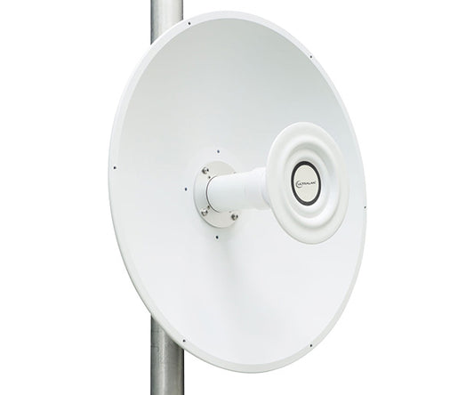 UltraLAN 25dBi 4.9-6.5GHz Twist-On Dish Antenna for Mimosa Radios