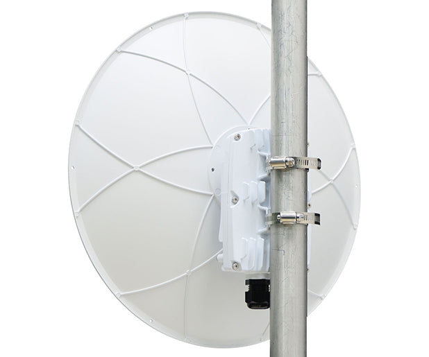 UltraLAN 25dBi 4.9-6.5GHz Twist-On Dish Antenna for Mimosa Radios