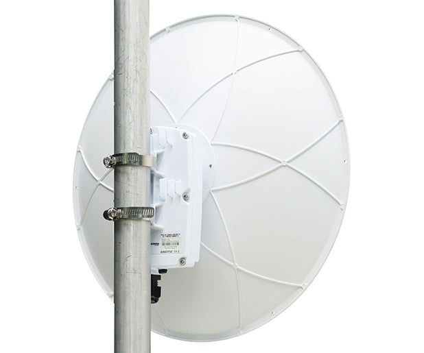UltraLAN 25dBi 4.9-6.5GHz Twist-On Dish Antenna for Mimosa Radios