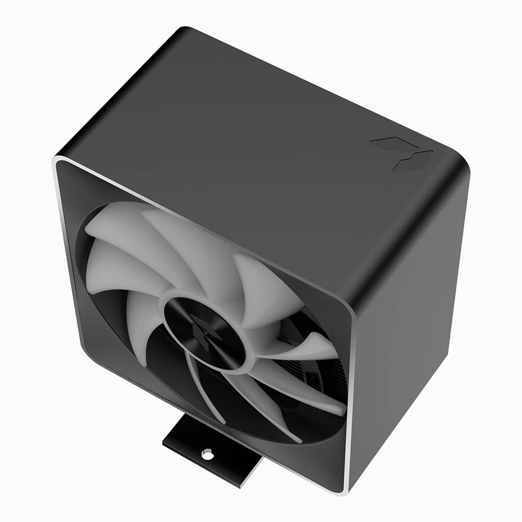 Aerocool APNX AP1-V Black ARGB CPU Air Cooler - Up to 245W - LGA 1700/1200/115X AM4/AM5.