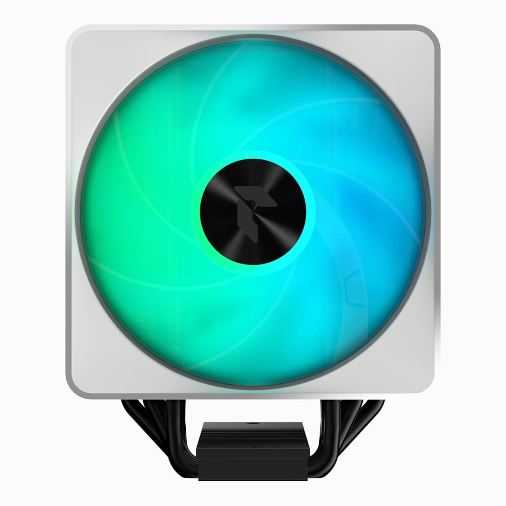 Aerocool APNX AP1-V White ARGB CPU Air Cooler - up to 245W - LGA 1700/1200/115X AM4/AM5.