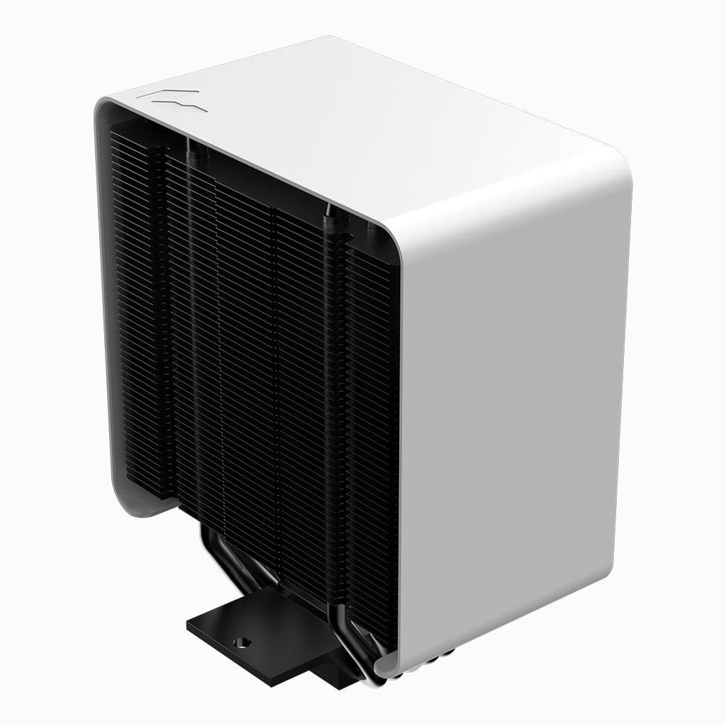 Aerocool APNX AP1-V White ARGB CPU Air Cooler - up to 245W - LGA 1700/1200/115X AM4/AM5.