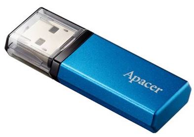 Apacer 128Gb Ah25C Blue Usb 3.2 Flash Drive