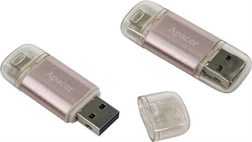 Apacer Ah190 32Gb Usb 3.1 Gen1 &Amp; Lightning Dual Flash Drive