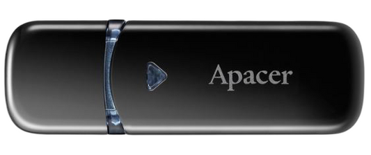 Apacer 512Gb Ah355 Black Usb 3.2 Flash Drive