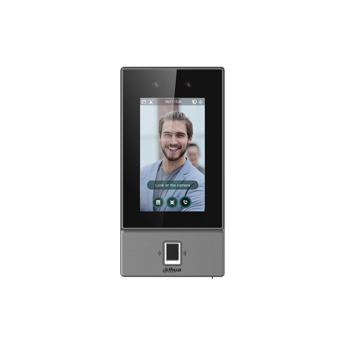 Dahua Face Recognition Access Controller 4.3 Inch - 6000 Fingerprint Capacity - 6000 Faces - 10 000