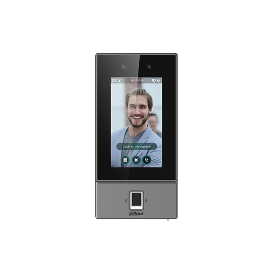 Dahua Face Recognition Access Controller 4.3 Inch - 6000 Fingerprint Capacity - 6000 Faces - 10 000