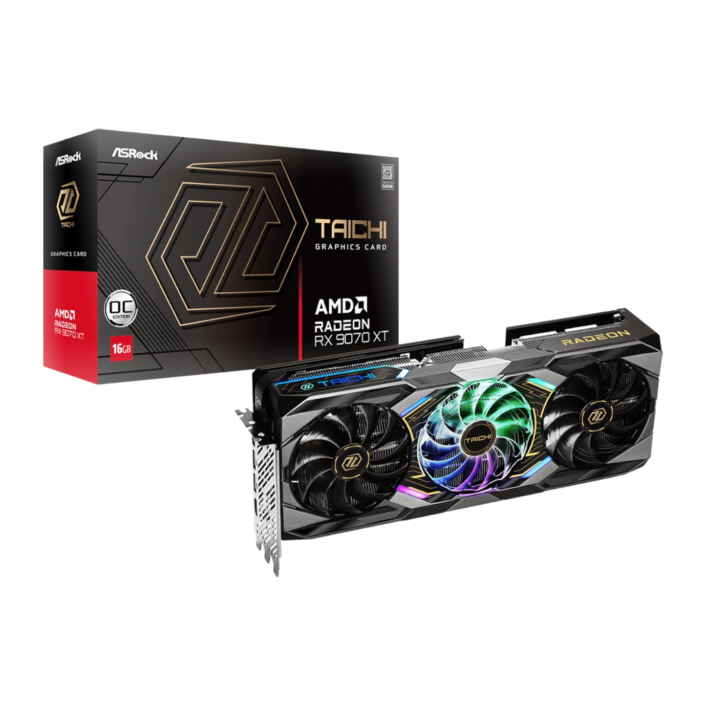 ASRock Radeon RX9070 XT Taichi 16G OC Graphics Card - Guards On Duty Shop & Security Guards