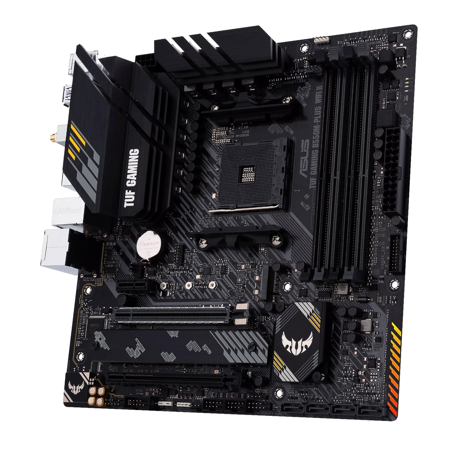 Asus TUF GAMING B550M-PLUS WIFI II and Asus Prime LC 360 ARGB Liquid CPU Cooler Bundle
