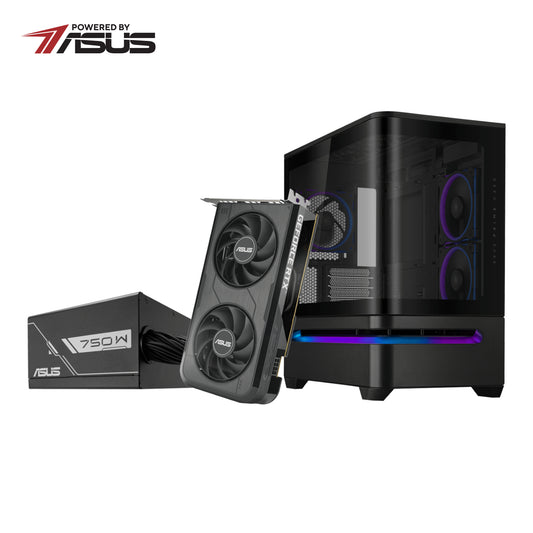 Asus UWM 1 Gaming Chassis/Graphics Card/Power Supply Combo (AP202 ARGB | RTX 5050 | PRIME 750W) - Guards On Duty Shop & Security Guards