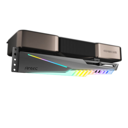 Antec Dagger ARGB GPU Support Bracket - Black - Guards On Duty Shop & Security Guards