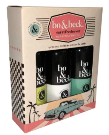 Gift Box Set 2 - Cranberry & White Sandalwood, Vanilla & Cool Breeze