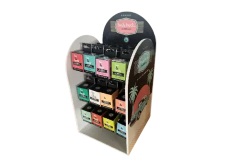Car Diffuser Counter Stand - Complete With Products