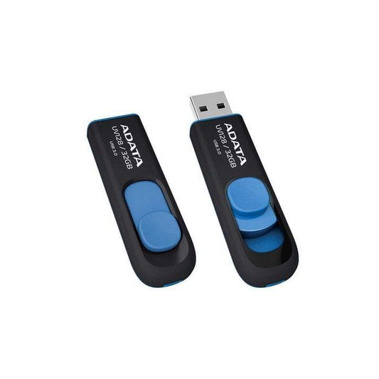 Adata AUV128-128G-RBE - ADATA USB 3.2 RETRACTABLE 128GB BLK/BLU