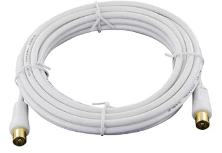 Coax Male To Male Fly Lead 5M (4 Pack)