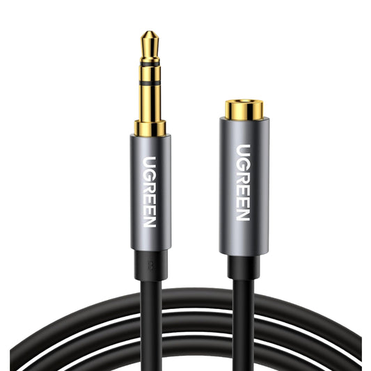 UGREEN AV118 3.5mm AUX Extension Cable 2m – Male to Female –(Black) - Guards On Duty Shop & Security Guards