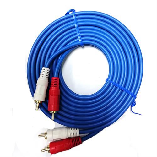 Geeko Audio 2 X Rca Male Cable With Ground 0.8Meter