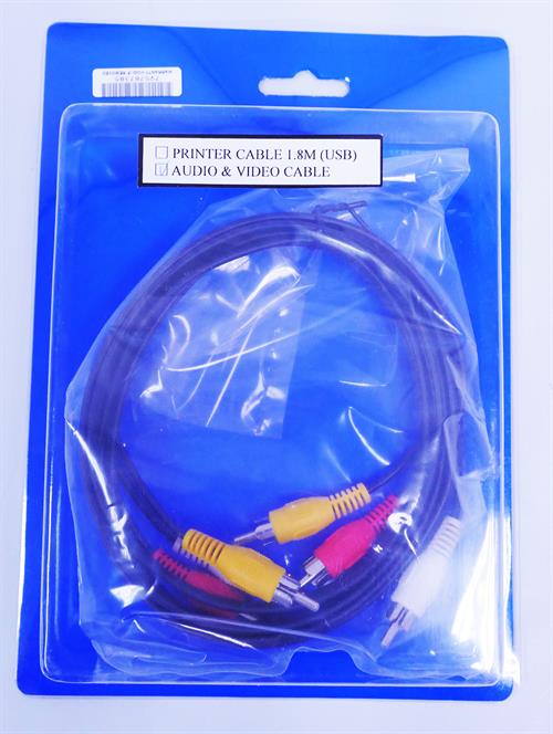 Unique Audio/Video Cable Rca M-M