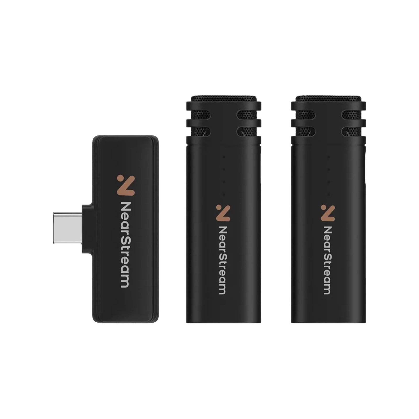 NearStream AWM10T-P AI Noise-Canceling Mini Wireless Microphones - Guards On Duty Shop & Security Guards