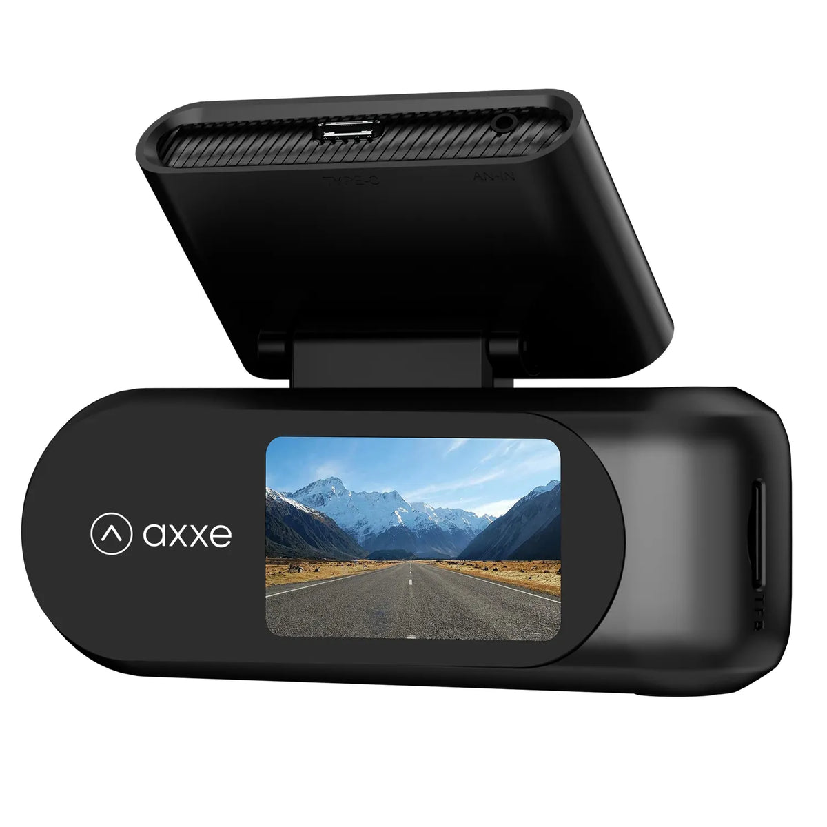 Axxe 2K Dual-Channel Dashcam with Rear Camera (AX-DC-2CH21-01)