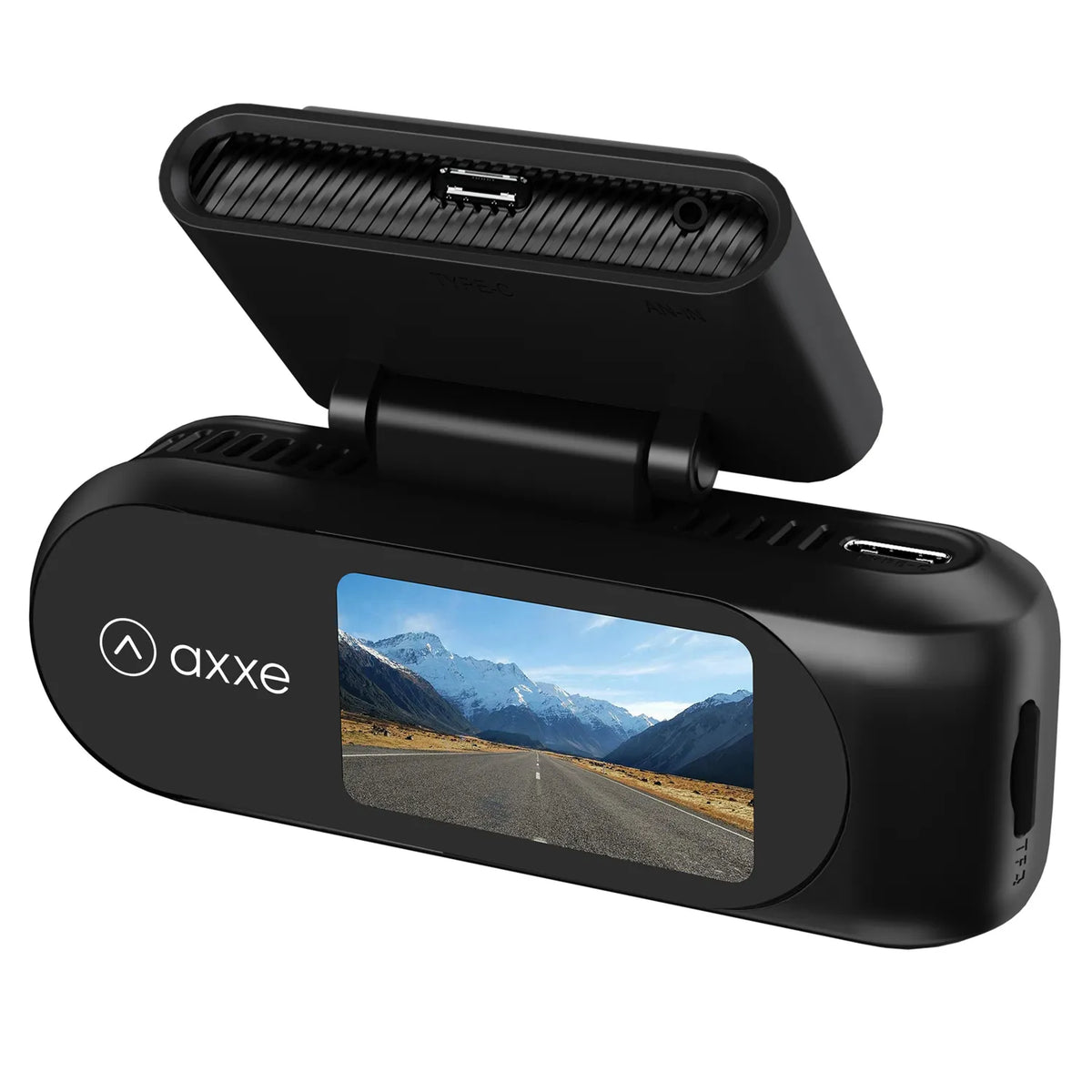 Axxe 2K Dual-Channel Dashcam with Rear Camera (AX-DC-2CH21-01)
