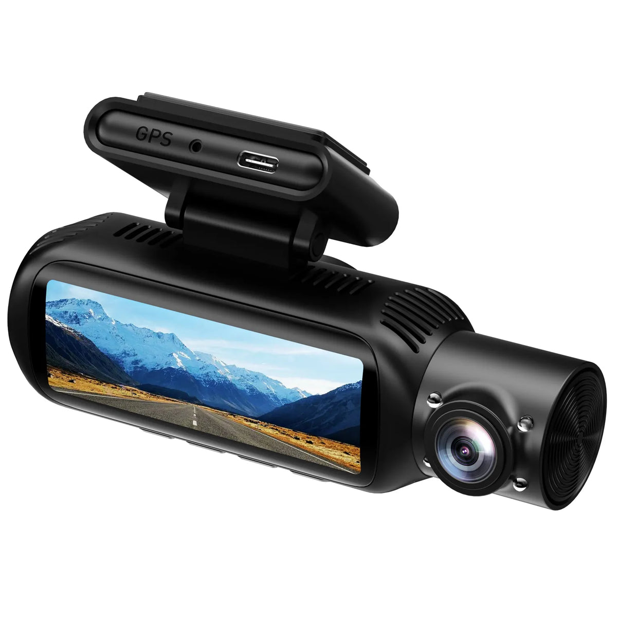 Axxe 4K 3-Channel Dashcam with GPS (AX-DC-3CH411G-01)