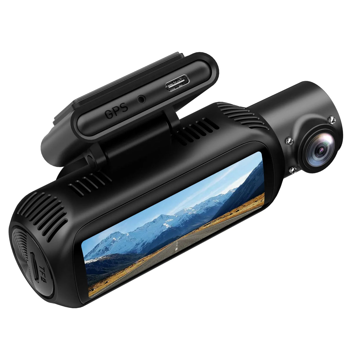 Axxe 4K 3-Channel Dashcam with GPS (AX-DC-3CH411G-01)