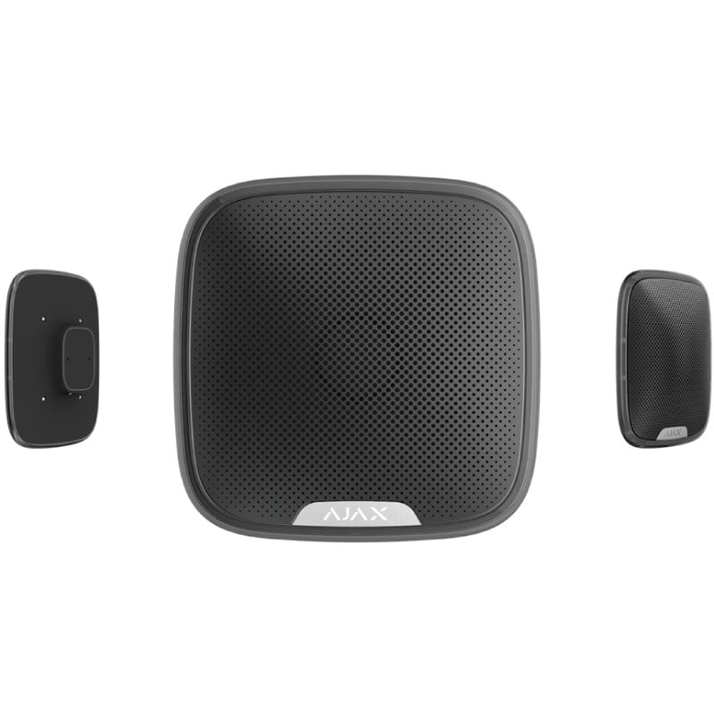 Ajax - StreetSiren Black - wireless outdoor siren - Guards On Duty Shop & Security Guards