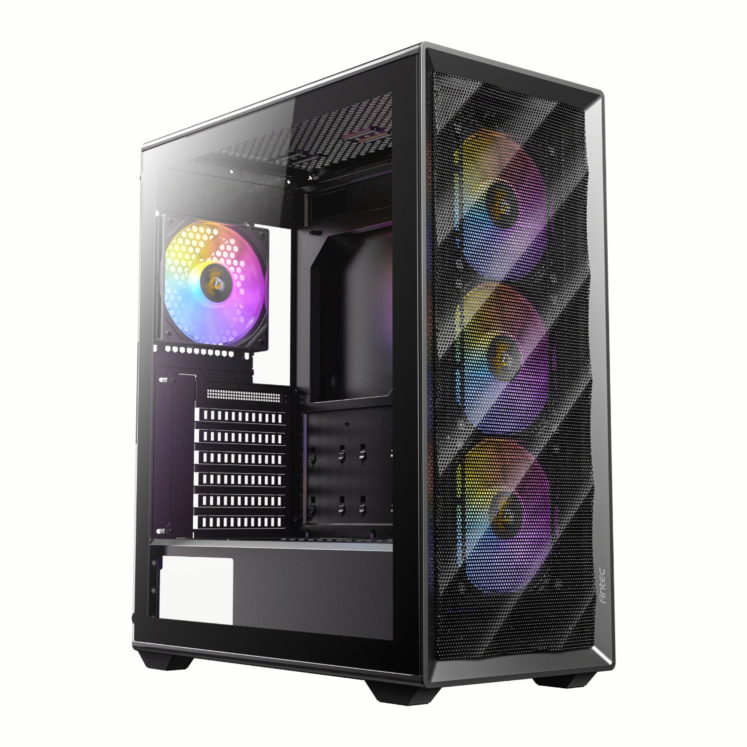 Antec AX85 ATX ARGB Mid-Tower Gaming Chassis - Black - Guards On Duty Shop & Security Guards